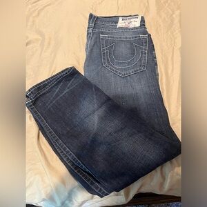 NWOT True Religion Straight Jeans Size 33